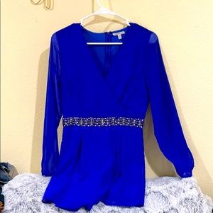 Royal Blue Romper